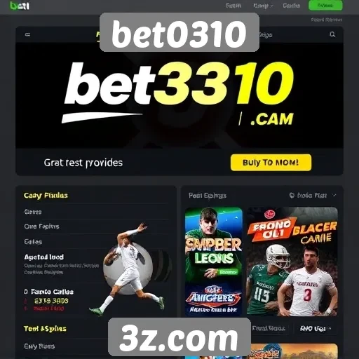Promoções e bônus oferecidos na bet0310